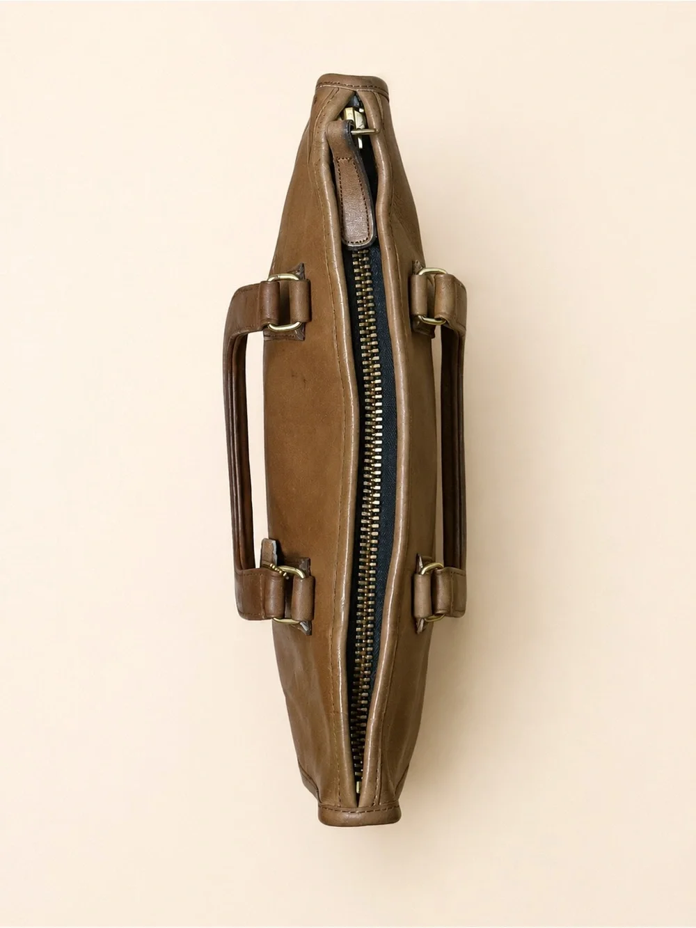 Coach Vintage Bonnie Cashin Slim Satchel 8526 Leather Bag w/ Paperwork
